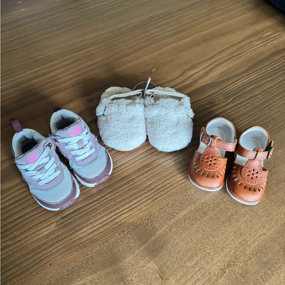New/Like New Baby Shoe Bundle 12-18m